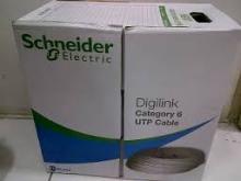 Kabel Data UTP Cat 6 Merk SCHNEIDER - DC6CAUTP4P1X