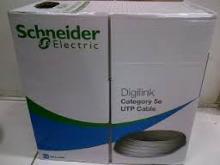 Kabel Data UTP Cat 5E Merk SCHNEIDER DCECAUTP4P3X